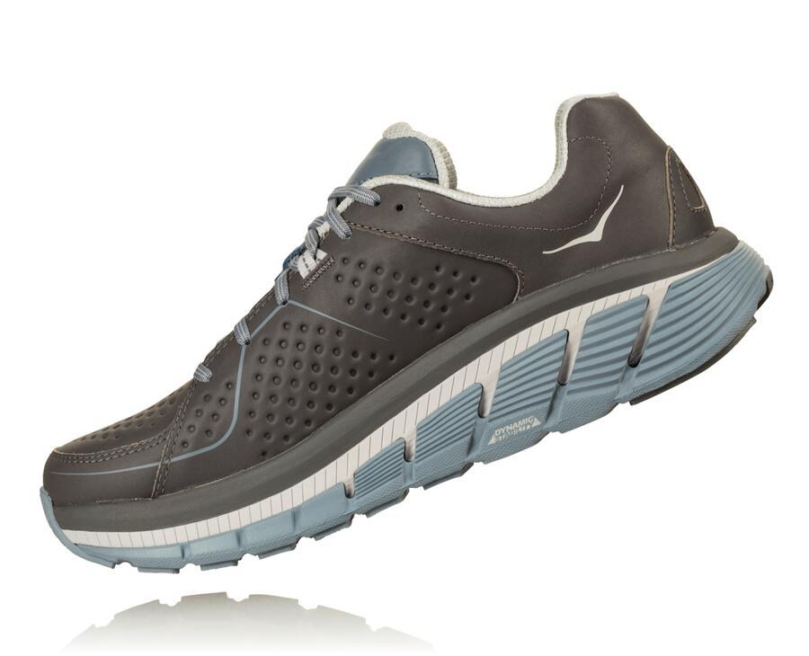 Hoka One One Hardloopschoenen Dames - Gaviota Leern - Bruin - QI8501632